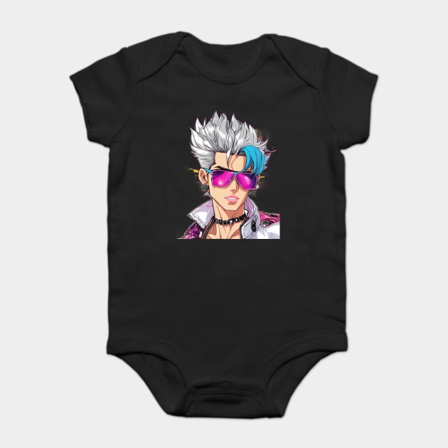 Cool Boy Baby Bodysuit by animegirlnft